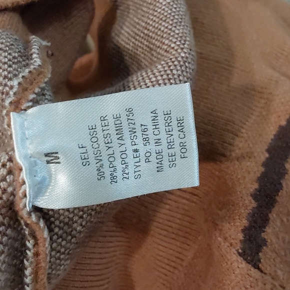 Altar'd State Smiley Face Oversized Knit Crew Neck Swester Womens Size M - Picture 11 of 11